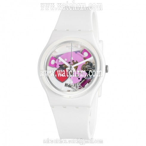 Swatch Tender Present Skeleton Dial Unisex Casual Watch GZ300