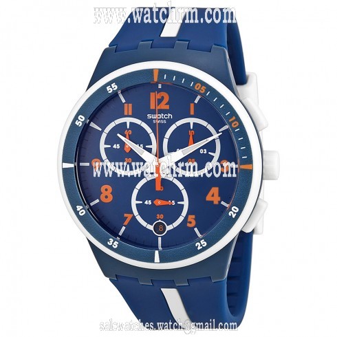 Swatch Whitespeed Blue Dial Chronograph Unisex Watch SUSN403