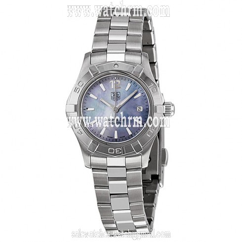 Tag Heuer 2000 Aquaracer Blue Mother-of-Pearl Ladies Watch WAF1417.BA0812