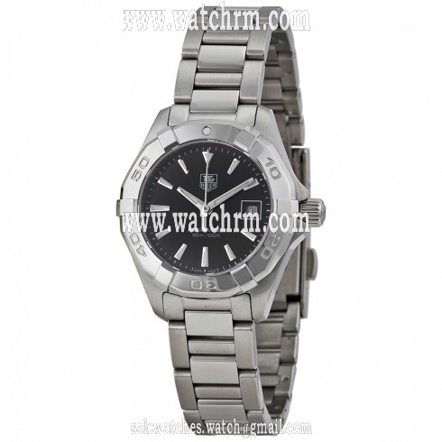 Tag Heuer Aquaracer Black Dial Stainless Steel Ladies Watch WAY1410.BA0920