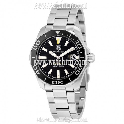 Tag Heuer Aquaracer Black Dial Stainless Steel Men's Watch WAY211A.BA0928