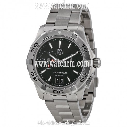Tag Heuer Aquaracer Black Dial Stainless Steel Men's Watch WAP111Z.BA0831