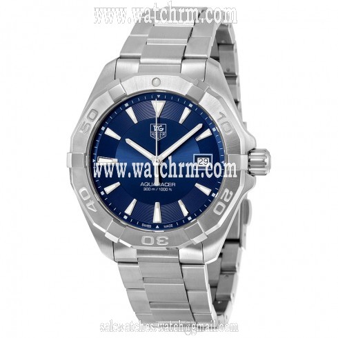 Tag Heuer Aquaracer Blue Sunray Dial Stainless Steel Men's Watch WAY1112.BA0928