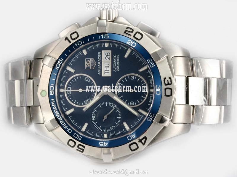 TAG Heuer Aquaracer CAF2010.BA0815 Mens Stainless Steel Case 43mm Watch