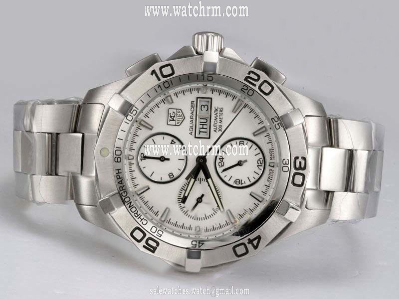 TAG Heuer Aquaracer CAF2011.BA0815 Womens Stainless Steel Bezel Automatic Watch