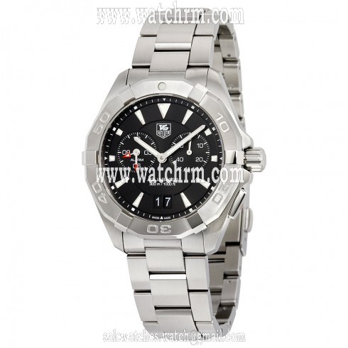 Tag Heuer Aquaracer Chronograph Black Dial Stainless Steel Men's Watch WAY111Z.BA0928