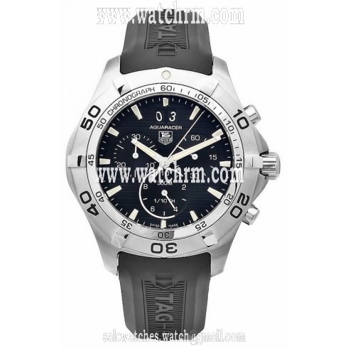 Tag Heuer Aquaracer Chronotimer Black Dial Men's Watch CAK2110.FT8011