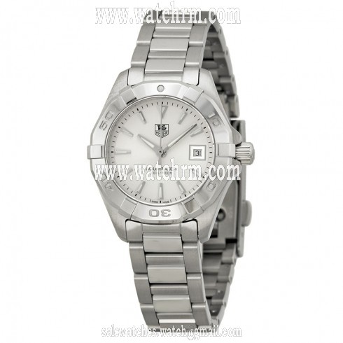 Tag Heuer Aquaracer Silver Dial Stainless Steel Ladies Watch WAY1411.BA0920