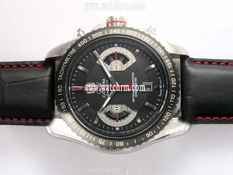 TAG Heuer Baselworld 2009 Grand Carrera Calibre 17 RS2 Mens Stainless Steel Case Watch