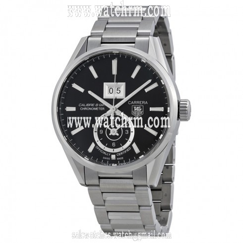 Tag Heuer Carrera Automatic Black Dial Steel Men's Men's Watch WAR5010.BA0723