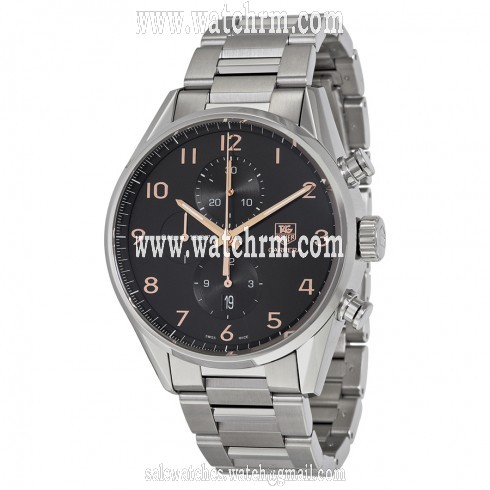 Tag Heuer Carrera Automatic Chronograph Black Dial Stainless Steel Men's Watch CAR2014.BA0799