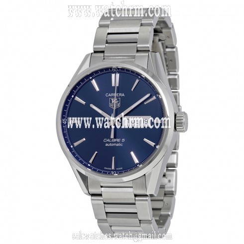 Tag Heuer Carrera Blue Dial Stainless Steel Men's Watch