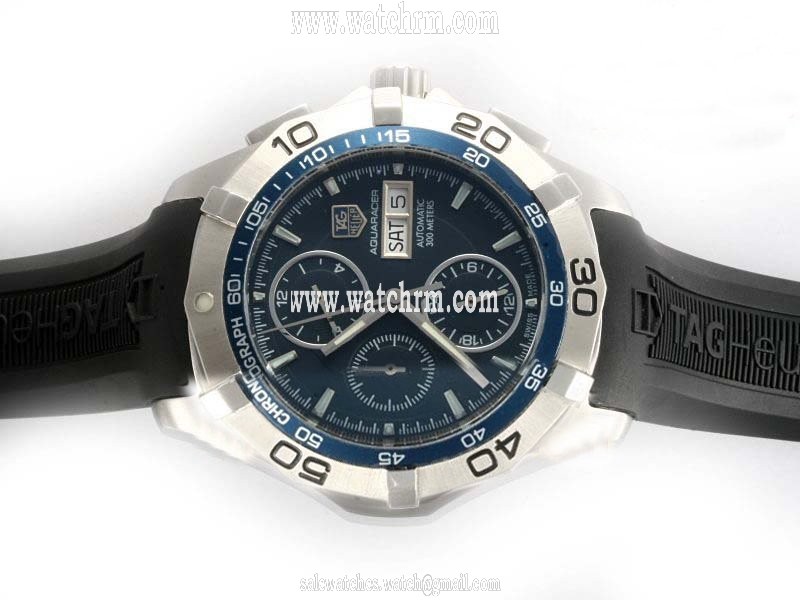 TAG Heuer Carrera CAF2010.FT8011 Automatic Blue Dial Stainless Steel Bezel Watch