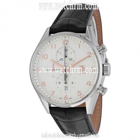 Tag Heuer Carrera Calibre 1887 Chronograph Automatic Silver Dial Men's Watch CAR2012.FC6235