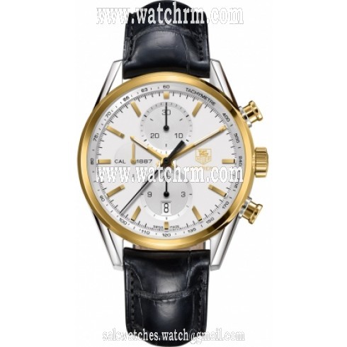 Tag Heuer Carrera Calibre 1887 Chronograph Silver Dial Men's Watch CAR2150.FC6266