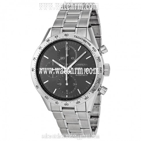 Tag Heuer Carrera Chronograph Slate Grey Dial Steel Men's Watch Cv201a.ba0794