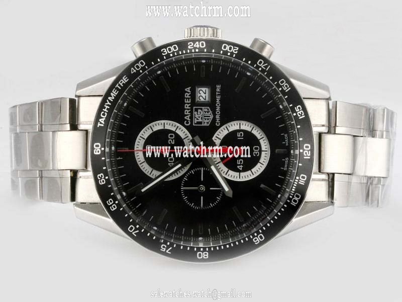 TAG Heuer Carrera CV2010.BA0786 Mens Round Stainless Steel Case Watch