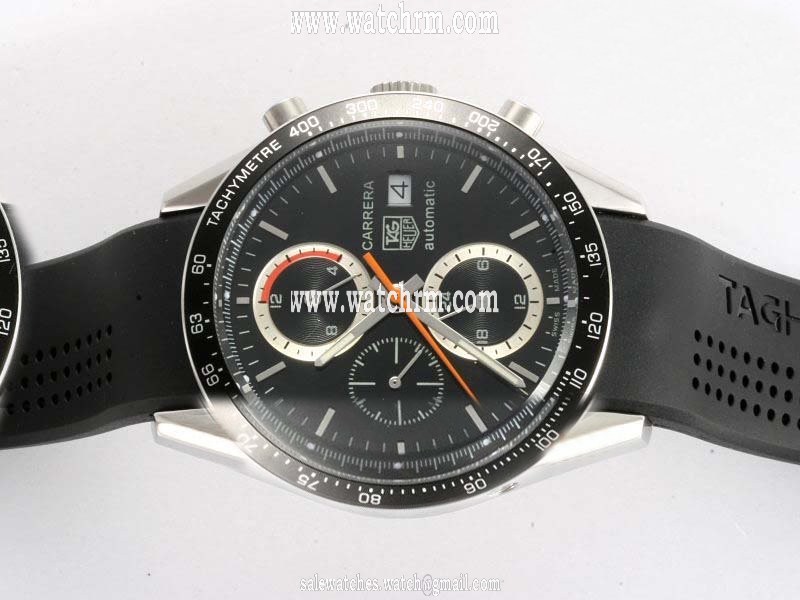 TAG Heuer Carrera CV2010.FC6205 39mm Black Dial Automatic Watch