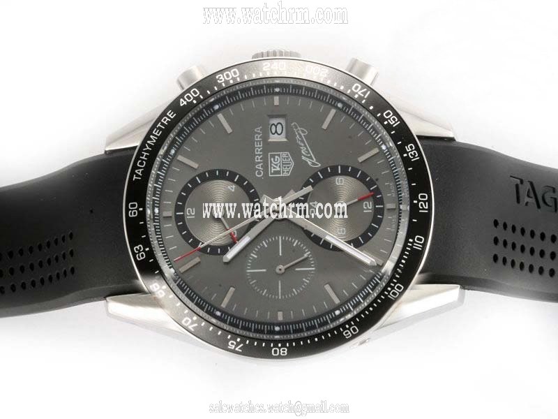 TAG Heuer Carrera CV2014.FT6007 Quartz Chronograph 40mm Grey Dial Watch