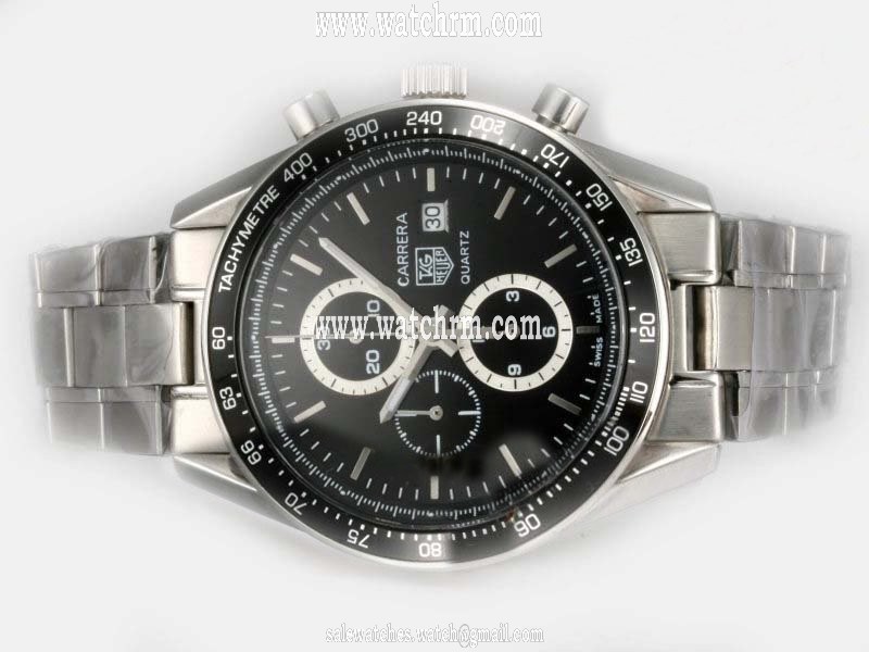 TAG Heuer Carrera CV2014.FT6007 Stainless Steel Bezel Stainless Steel Case Mens Watch