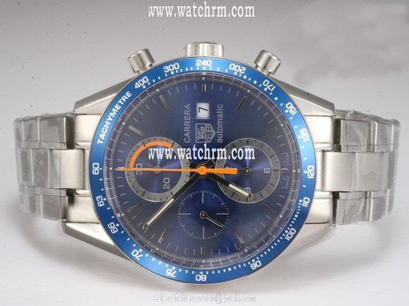 TAG Heuer Carrera CV2015.BA0786 Silver Stainless Steel Strap 41mm Mens Watch