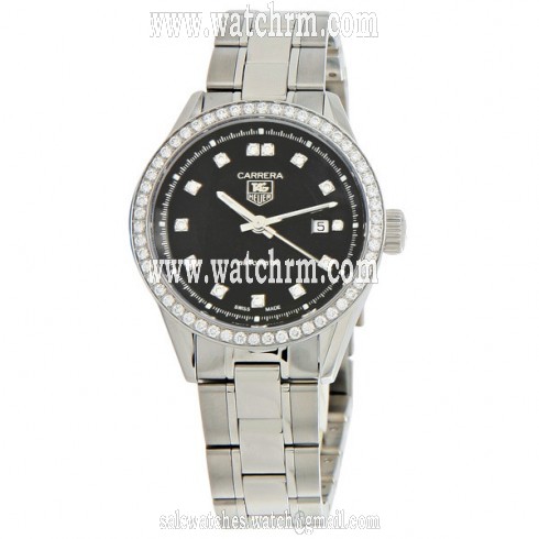Tag Heuer Carrera Diamond Ladies Watch WV2412.BA0793
