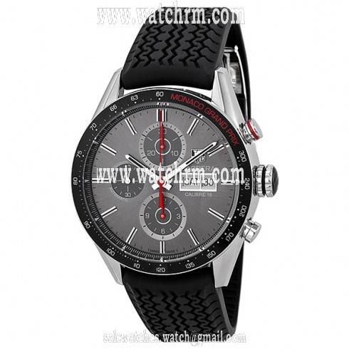 Tag Heuer Carrera Monaco Grand Prix Chronograph Automatic Anthracite Dial Men's Watch CV2A1M.FT6033