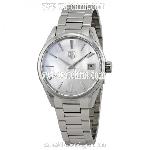 TAG Heuer Carrera Mother of Pearl Dial Stainless Steel Ladies Watch WAR1311BA0773