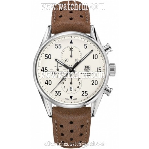 Tag Heuer Carrera Silver Dial Chronograph Automatic Men's Watch CAR2015.FC6321