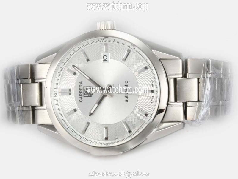 TAG Heuer Carrera WV2413.BA0793 Round Womens Stainless Steel Case Watch