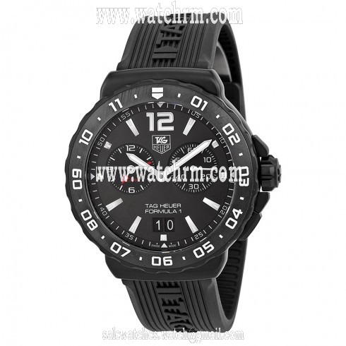 Tag Heuer Formula 1 Anthracite Dial Chronograph Men's Watch WAU111D.FT6024