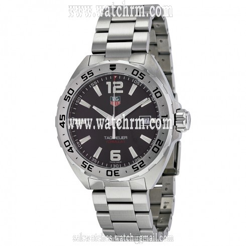 Tag Heuer Formula 1 Black Dial Stainless Steel Men's Watch WAZ1112.BA0875