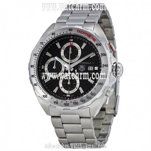 Tag Heuer Formula 1 Calibre 16 Automatic Chronograph Black Dial Stainless Steel Men's Watch CAZ2010BA0876