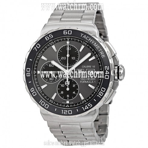 Tag Heuer Formula 1 Grey Dial Stainless Steel Men's Watch CAU2010.BA0874