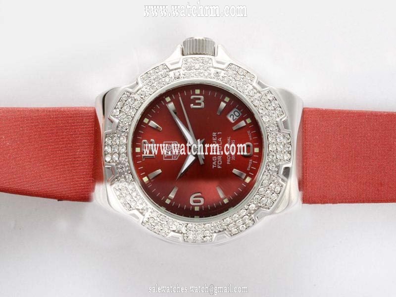 TAG Heuer Formula 1 WAC1110.BT0705 Womens Quartz Diamond Bezel Watch