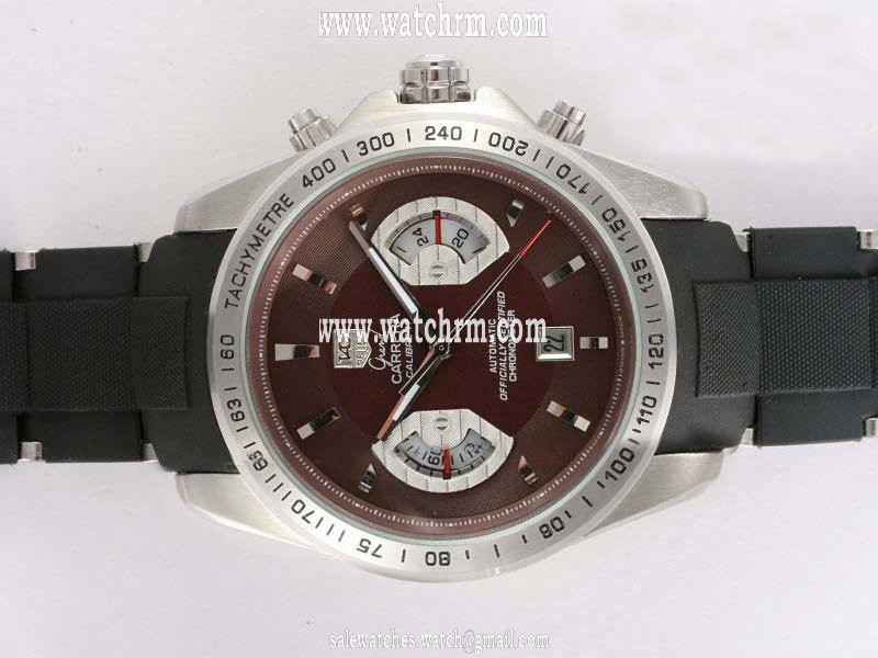 TAG Heuer Grand Carrera CAV511A.FC6225 Brown Dial 43mm Watch