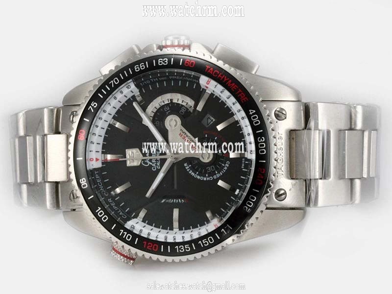 TAG Heuer Grand Carrera Grand Carrera Calibre 36 RS Mens PVD Bezel Automatic Watch