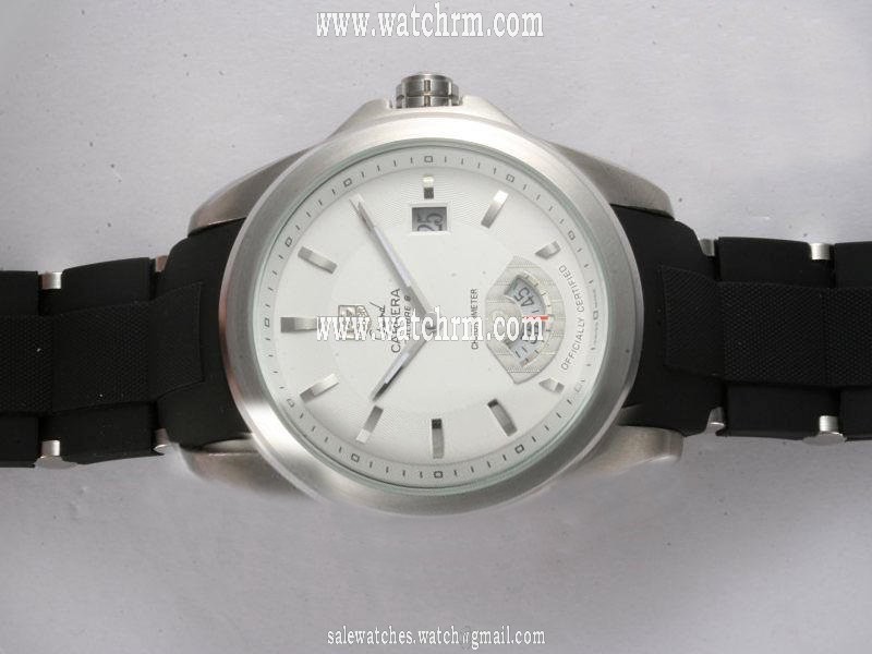 TAG Heuer Grand Carrera WAV511B.BA0900 Quartz Mens Round Watch