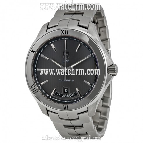 Tag Heuer Link Automatic Grey Dial Stainless Steel Men's Watch WAT2015.BA0951