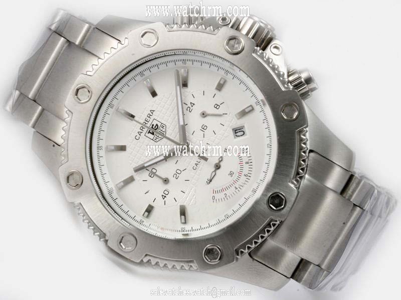TAG Heuer Link CJF1310.BA0580 White Dial Silver Stainless Steel Strap Watch