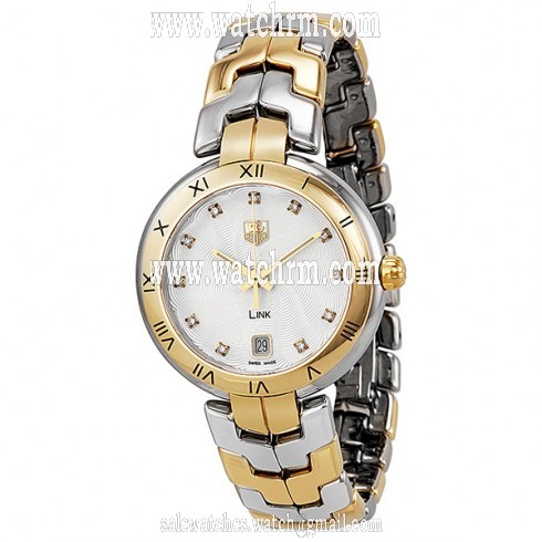 Tag Heuer Link Lady Diamond 18 kt Gold and Stainless Steel Ladies Watch WAT1350.BB0957