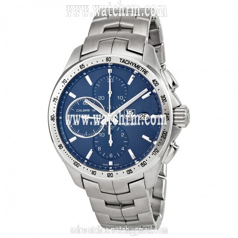 Tag Heuer Link Leonard DiCaprio Blue Dial Chronograph Steel Men's Watch CAT2015.BA0952