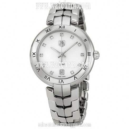 Tag Heuer Link Mother of Pearl Dial Steel Ladies Watch WAT1315BA0956