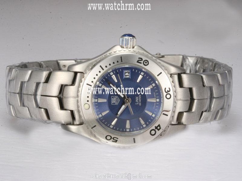 TAG Heuer Link WJ1112.BA0570 43mm Silver Stainless Steel Strap Watch