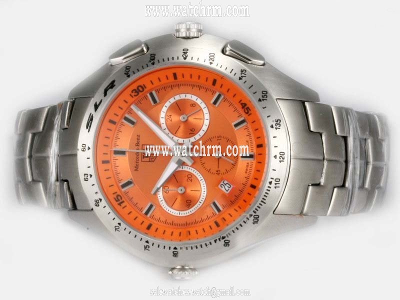 TAG Heuer Mercedes Benz SLR CAG2110.FC6209 Womens Quartz Chronograph 45.1mm Watch