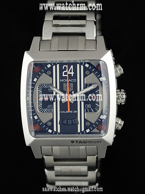 TAG Heuer Monaco CAL2110.FC6257 Square Quartz Chronograph Mens Watch