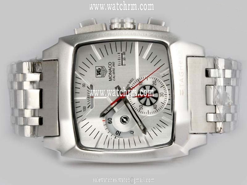 TAG Heuer Monaco CAL2110.FT6021 Womens Stainless Steel Case Square Watch