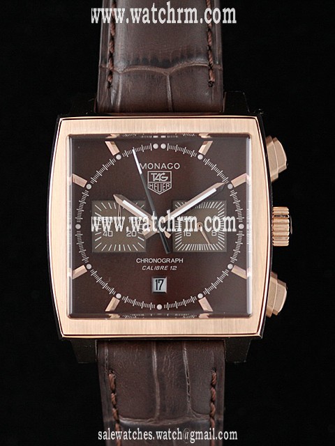 TAG Heuer Monaco CAW2111 Quartz Chronograph Mens Square Watch