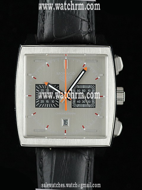 TAG Heuer Monaco CAw2114.fC6177 White Dial Stainless Steel Bezel Stainless Steel Case Watch