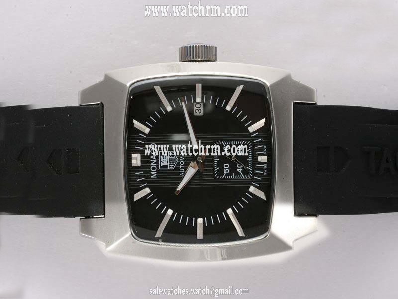 TAG Heuer Monaco Monaco Sixty Nine Mens 40mm Stainless Steel Case Watch